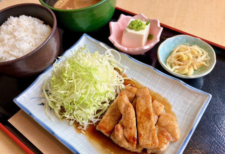 ▼トンテキ定食