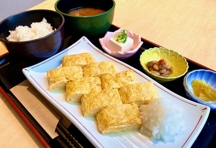 ▼だし巻き玉子定食