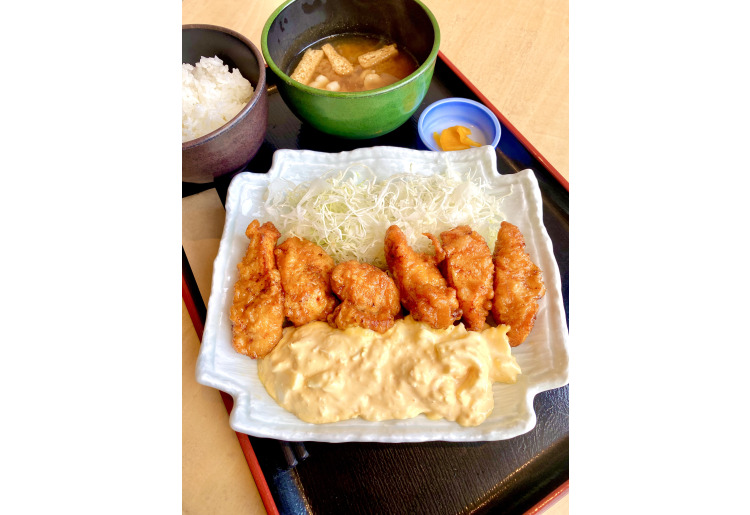 肉だけちょっと大盛りチキン南蛮定食